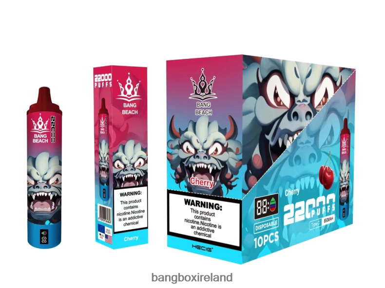 Bang Box Vape - Bang Beach 22000 Puffs Smart Screen Cherry NV2H6V17
