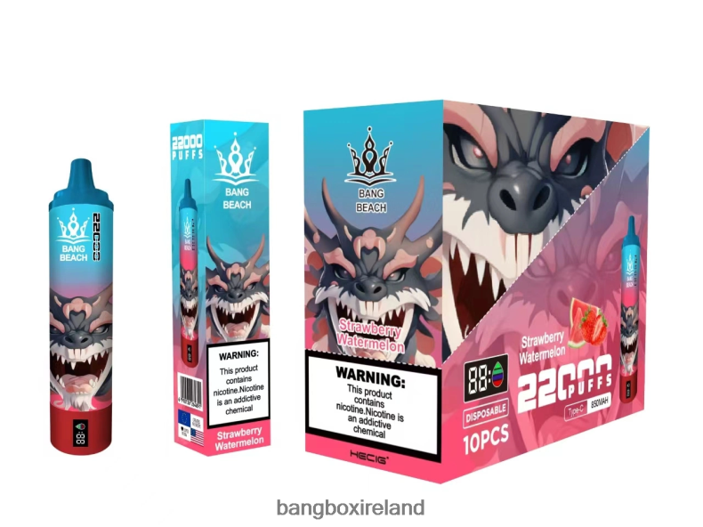 Bang Box Vape Price - Bang Beach 22000 Puffs Smart Screen Strawberry Watermelon NV2H6V23