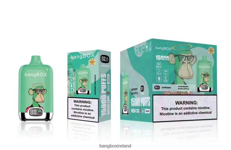 Bang Box Vape - Bang Box 15000 Puffs Raspberry Sour Apple NV2H6V42