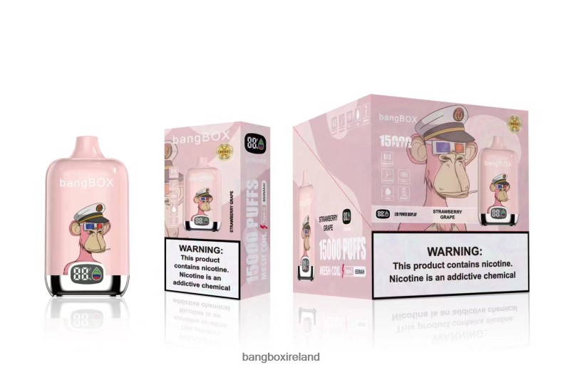 Bang Box Vape Review - Bang Box 15000 Puffs Strawberry Grape NV2H6V44
