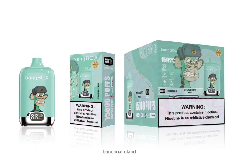 Bang Box Vape Review - Bang Box 15000 Puffs Strawberry Kiwi NV2H6V39