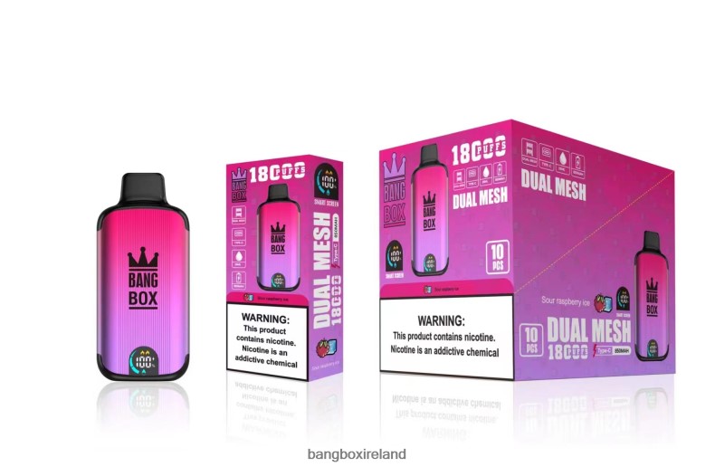 Bang Box Vape Price - Bang Box 18000 puffs Sour Raspberry Ice NV2H6V98