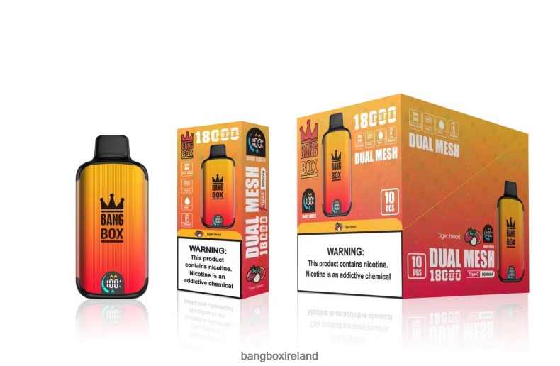 Bang Box Vape Review - Bang Box 18000 puffs Tiger Blood NV2H6V94