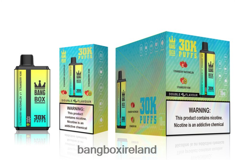 Bang Box Vape Review - Bang Box 30000 Puffs Dual Flavors Strawberry Watermelon & Strawberry Kiwi NV2H6V64