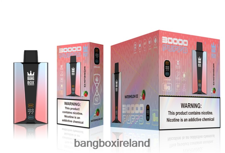 Bang Box Ireland - Bang Box 30000 Puffs Smart Screen Watermelon Ice NV2H6V86
