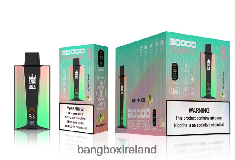 Bang Box Vape Price - Bang Box 30000 Puffs Smart Screen Apple Peach NV2H6V83