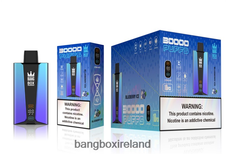Bang Box Vape Review - Bang Box 30000 Puffs Smart Screen Blueberry Ice NV2H6V79
