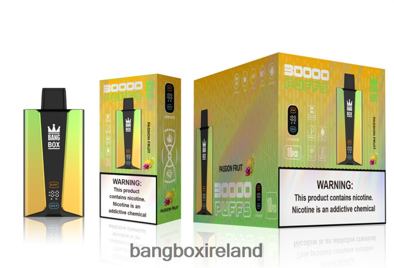Bang Box Vape Review - Bang Box 30000 Puffs Smart Screen Passion Fruit NV2H6V84