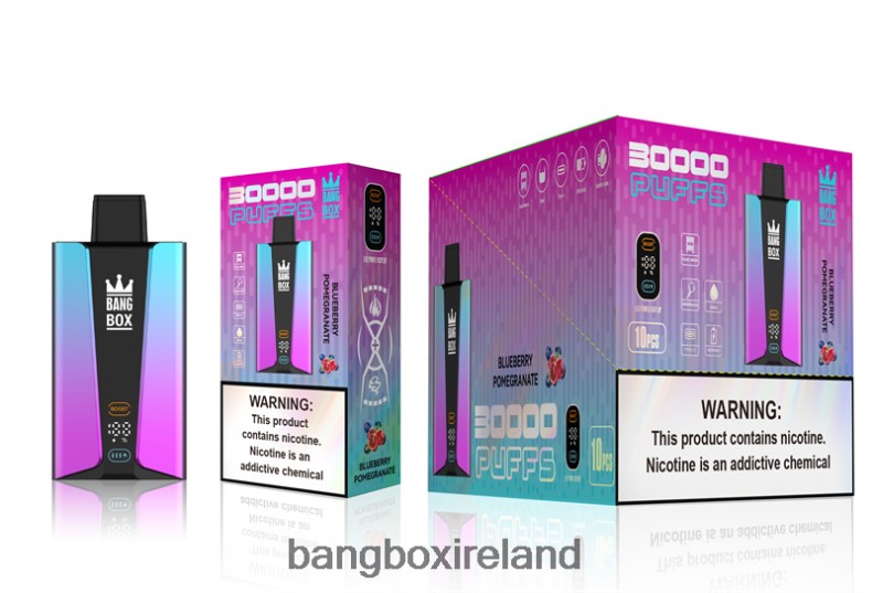 Vape Bang Box - Bang Box 30000 Puffs Smart Screen Blueberry Pomgerante NV2H6V80