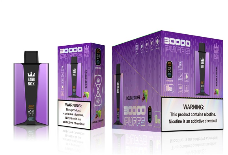 Vape Bang Box - Bang Box 30000 Puffs Smart Screen Double Grape NV2H6V85