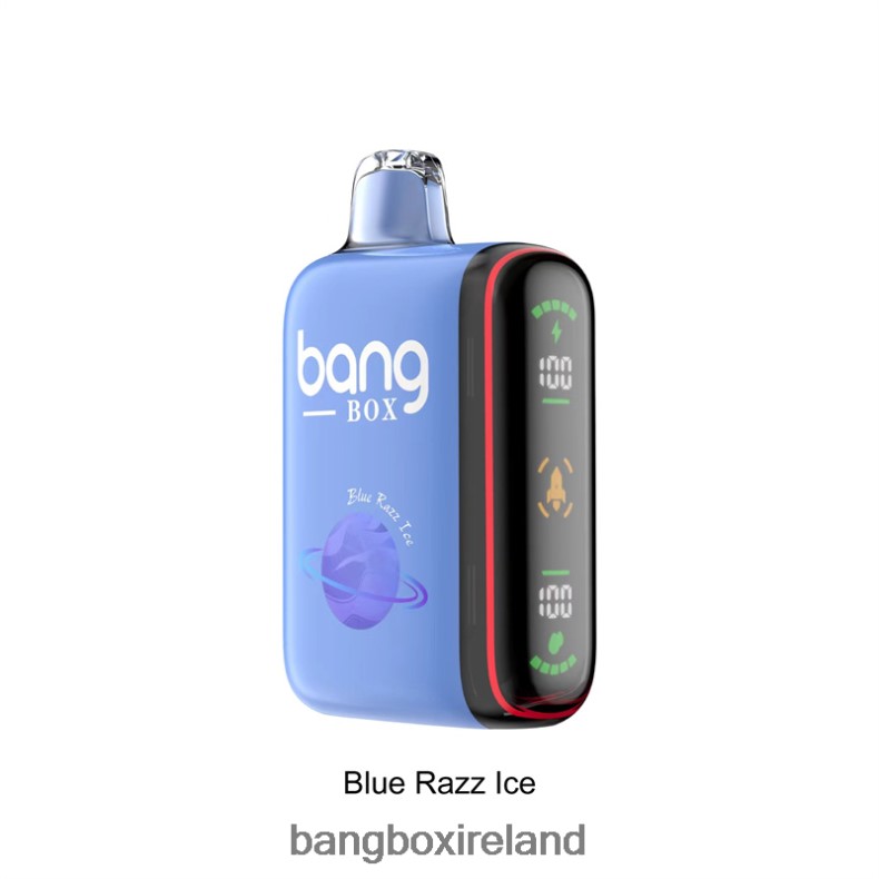 Bang Box Ireland - Bang Box 9000-18000 Puffs Intelligent Power Display Blue Razz Ice NV2H6V26