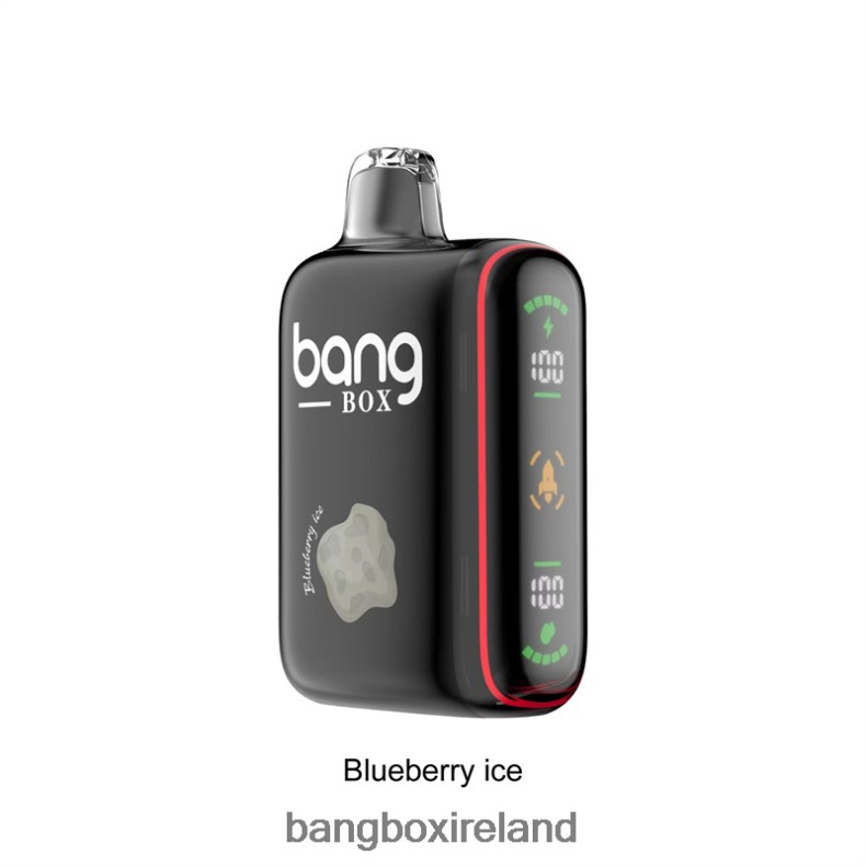 Bang Box Vape - Bang Box 9000-18000 Puffs Intelligent Power Display Blueberry Ice NV2H6V32