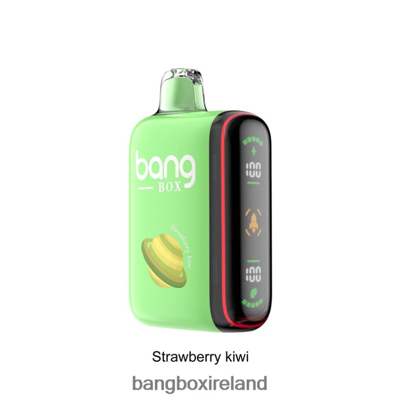 Bang Box Vape - Bang Box 9000-18000 Puffs Intelligent Power Display Strawberry Kiwi NV2H6V27