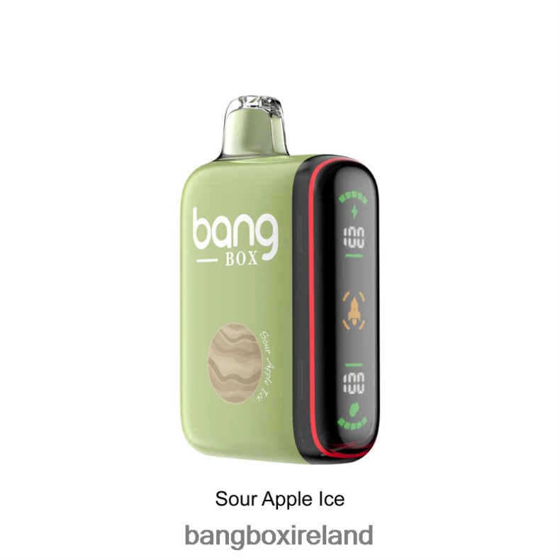 Bang Box Vape Price - Bang Box 9000-18000 Puffs Intelligent Power Display Sour Apple Ice NV2H6V28