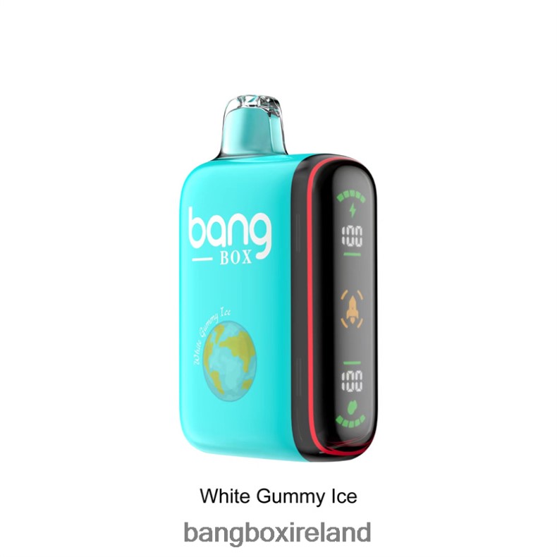 Vape Bang Box - Bang Box 9000-18000 Puffs Intelligent Power Display White Gummy Ice NV2H6V30
