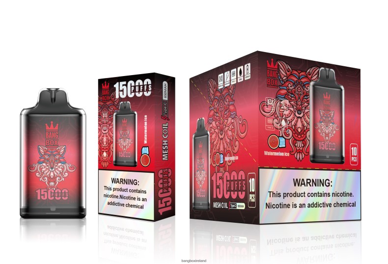 Bang Box Ireland - Bang Box S1-15000 Puffs Watermelon Ice NV2H6V106