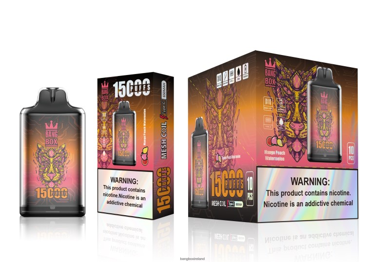 Bang Box Vape - Bang Box S1-15000 Puffs Mango Peach Watermelon NV2H6V107